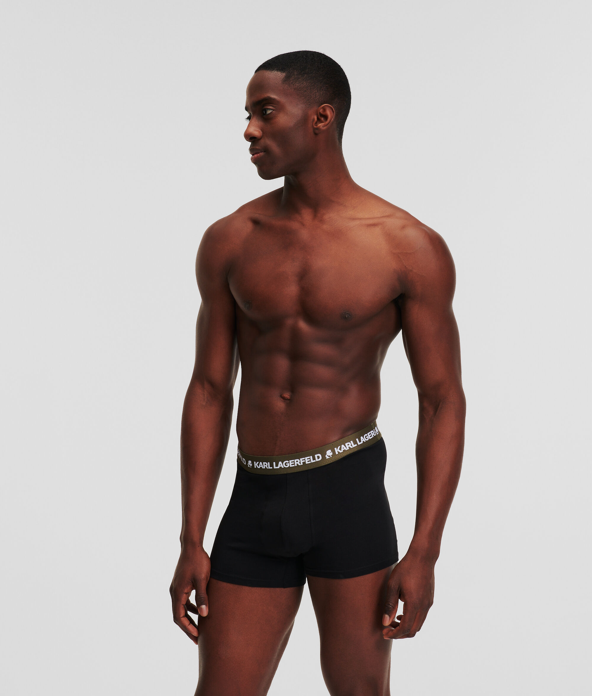 (image for) Distinctive KARL LOGO TRUNKS - 3 PACK